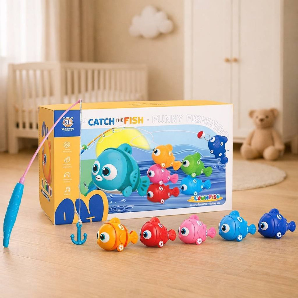 Interactive Magnetic Fishing Game