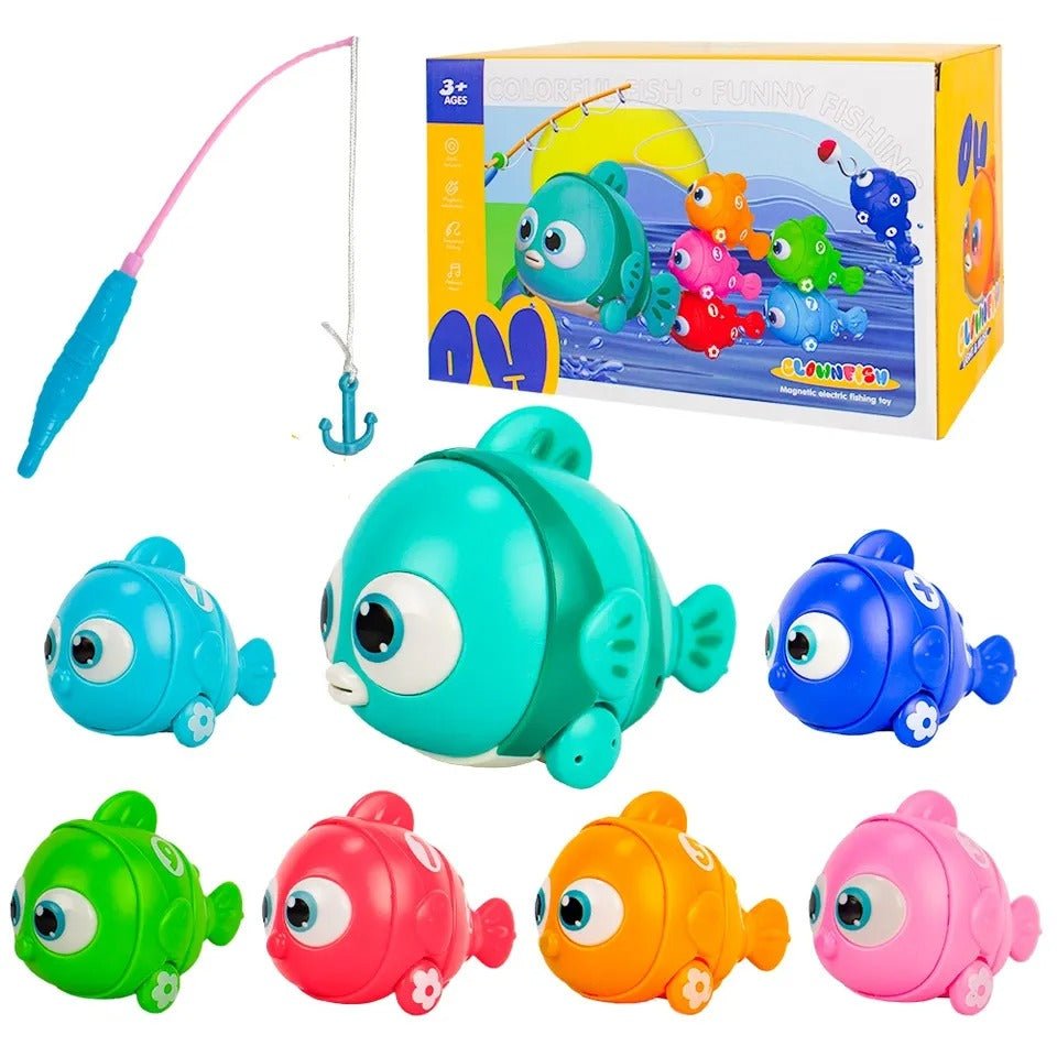 Interactive Magnetic Fishing Game