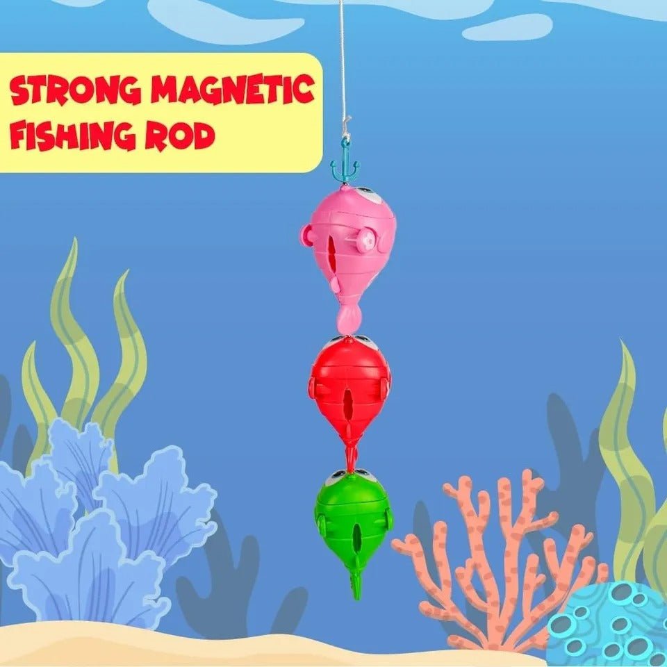 Interactive Magnetic Fishing Game