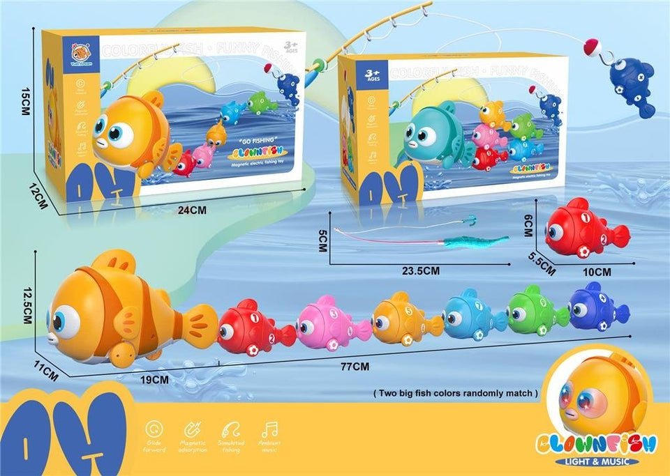 Interactive Magnetic Fishing Game