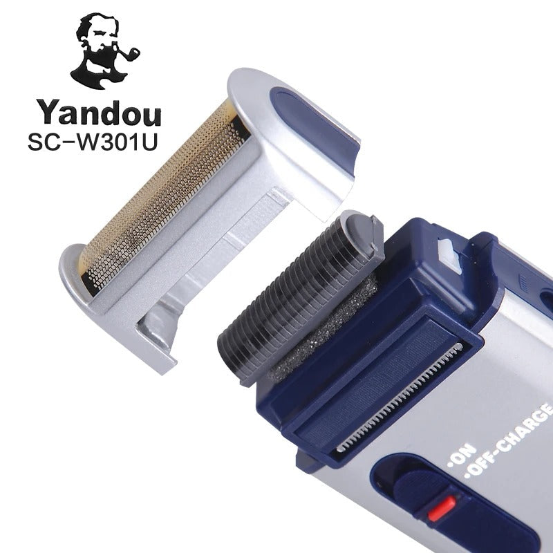 Yandou Rechargeable Mini Hair Trimmer for Men