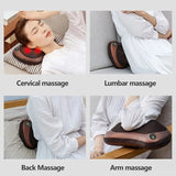 Head Massager Car Home Cervical Shiatsu Massage Neck Back Waist Body Electric Multifunctional Massage Pillow for Chair Car
