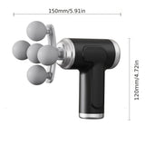 Rechargeable Massager Gun - 6-Speed Adjustable Quiet Portable Electric Muscle Massager with USB