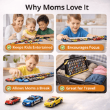 Mega Racing Car Collection – 50-Piece Mini Vehicle Play Set