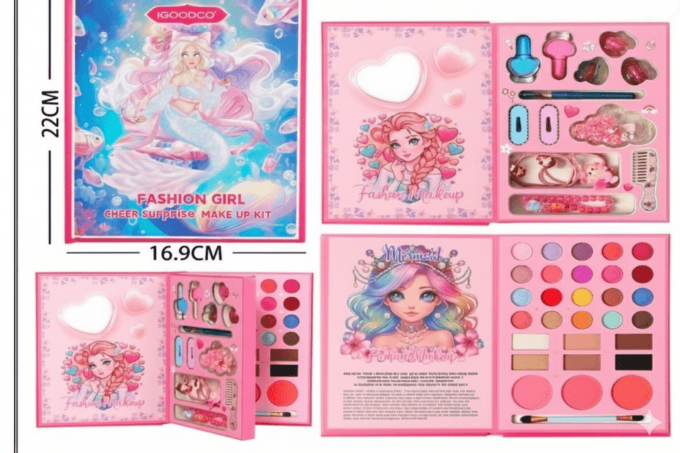 Mermaid Fashion Makeup Book – Sparkly, Stylish &  Full of Surprises