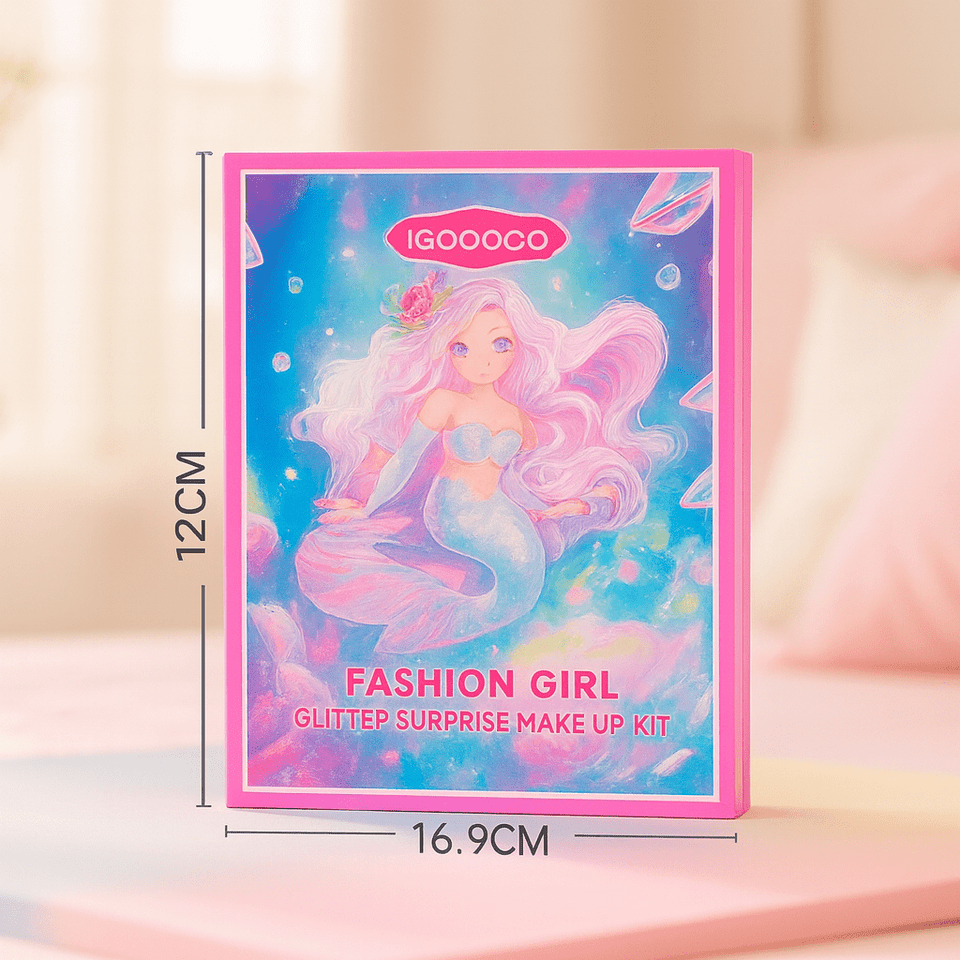 Mermaid Fashion Makeup Book – Sparkly, Stylish &  Full of Surprises