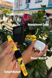Minnions Smart 4-in-1 Gift Pack – Digital Watch, Wireless Earbuds & SUP Game