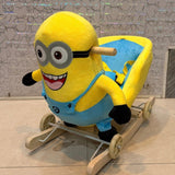 Minnion Face Rocking and Ride-On Rocker