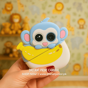 Monkey Instant Print Camera – Snap, Print & Go Bananas!