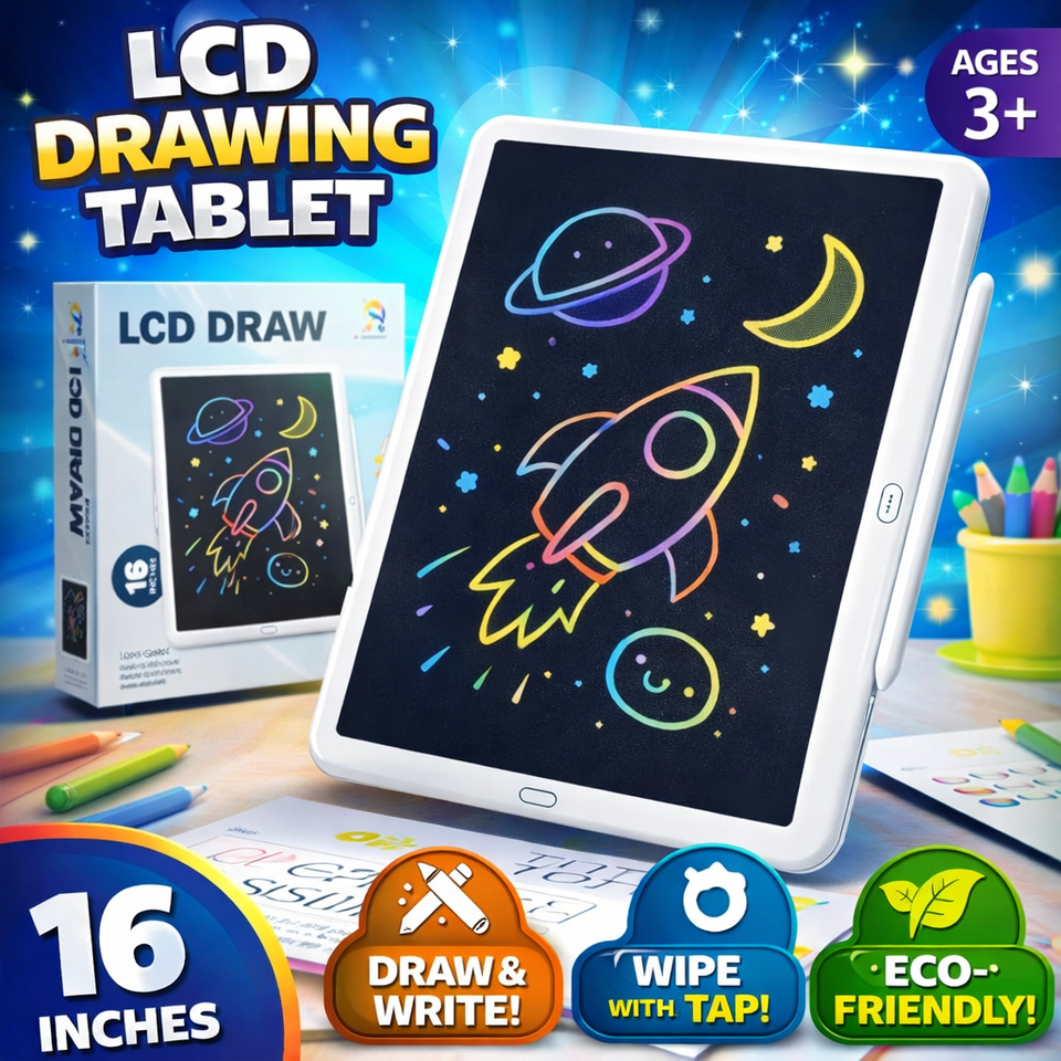 Multi Color 16 Inch LCD Drawing Tablet