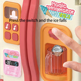 Multi-Function Mini Fridge – Lights, Spray &  Pretend Play Fun