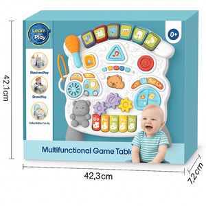 Multifunctional Baby Activity Table – Music, Lights & Learning Play Station