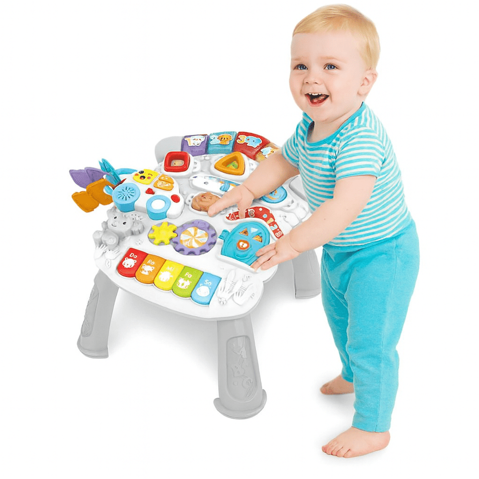 Multifunctional Baby Activity Table – Music, Lights & Learning Play Station
