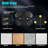 2 in 1 Wall-Mounted Boxing Machine with Bluetooth, Lights & Music