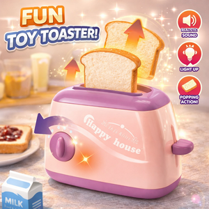 Musical Toaster Play Set with Lights & Sound – Interactive Kitchen Fun for Kids