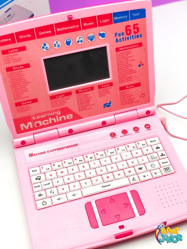 New 65 Educational Functions Laptop for Kids