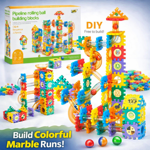 Pipeline Rolling Ball Building Blocks Set |226 PCS