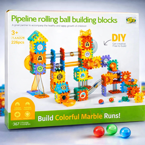 Pipeline Rolling Ball Building Blocks Set |226 PCS