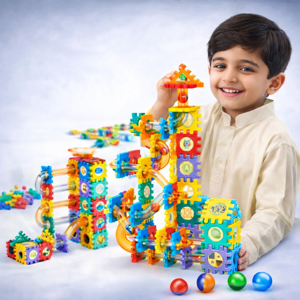 Pipeline Rolling Ball Building Blocks Set |226 PCS