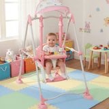 Premium Baby Indoor Swing with Safety Seat & musical tray – Stable, Foldable & Playful