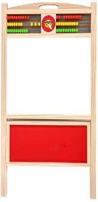 Preschool Education Two-sided Childrens Whiteboard Blackboard Stand Wood Magnetic Drawing Board