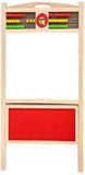 Preschool Education Two-sided Childrens Whiteboard Blackboard Stand Wood Magnetic Drawing Board