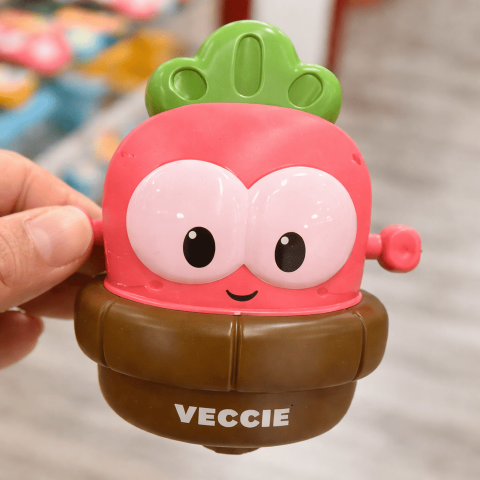 Press & Slide Carrot Learning Figure for Kids – Interactive Sensory Play | 1 Pc