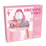 Princess 30-Piece Pretend Play Dressing Table Set