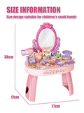 Princess 30-Piece Pretend Play Dressing Table Set