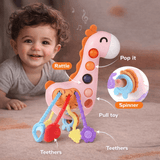 Pull & Sensory Giraffe Hand-Eye Coordination Trainer