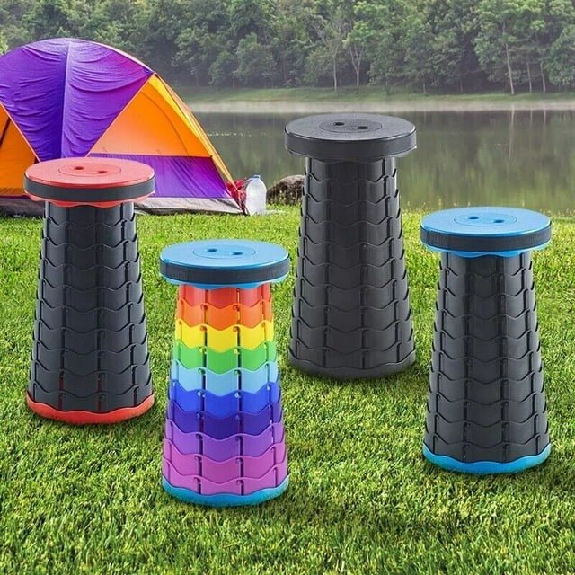 Rainbow Compact Folding Stool | 1 Pcs