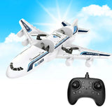 RC Airliner Plane with LED Lights & One-Key Return