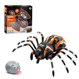 Remote Control Smoke Spider – Infrared Crawling Creature with Light-Up Eyes