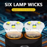 Rechargeable LED Flashlight Side-Switch Mini Light