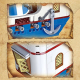 Royal Explorer Pirate Ship Building Blocks Set