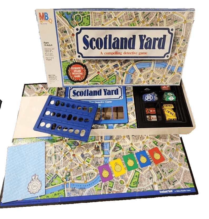 🕵️‍♂️ Scotland Yard Detective Board Game – A Classic Chase Through London!