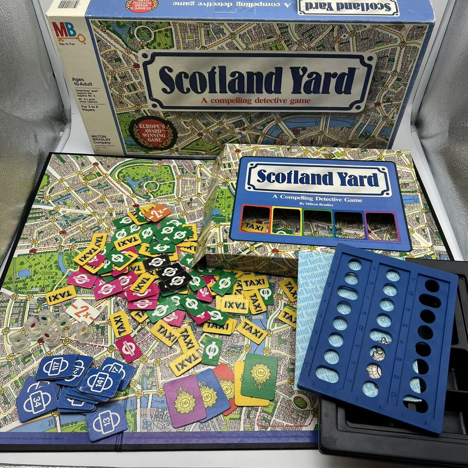 🕵️‍♂️ Scotland Yard Detective Board Game – A Classic Chase Through London!