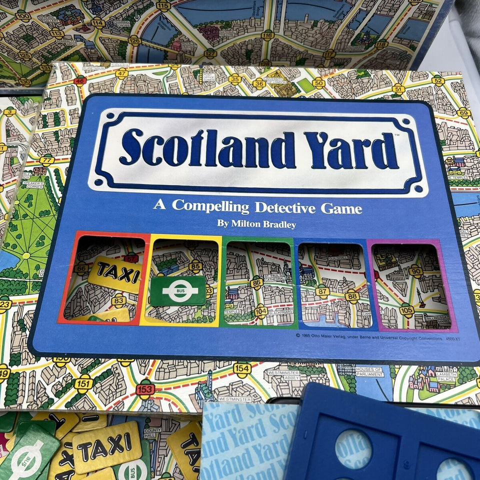 🕵️‍♂️ Scotland Yard Detective Board Game – A Classic Chase Through London!
