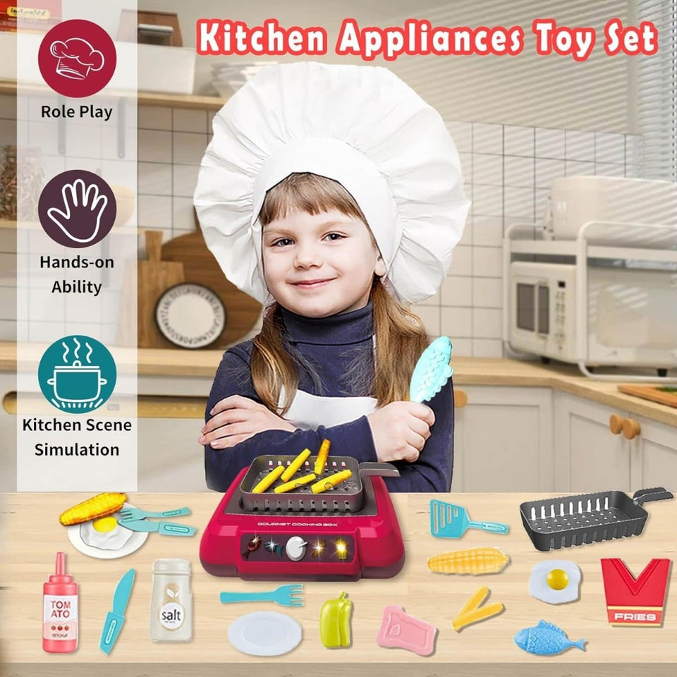 Sizzle & Serve Deep Fryer – Color-Changing Kitchen Playset
