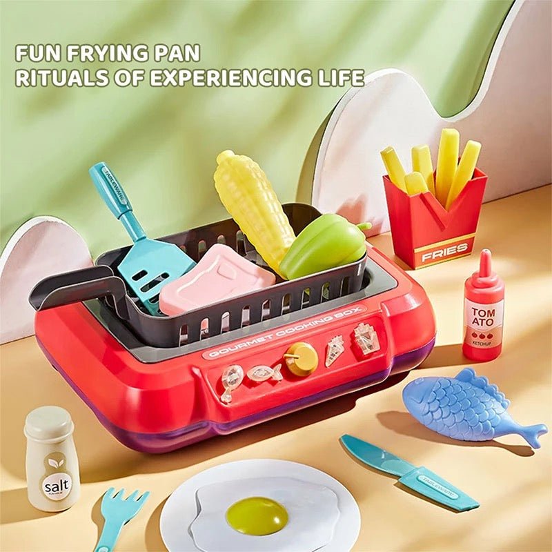 Sizzle & Serve Deep Fryer – Color-Changing Kitchen Playset
