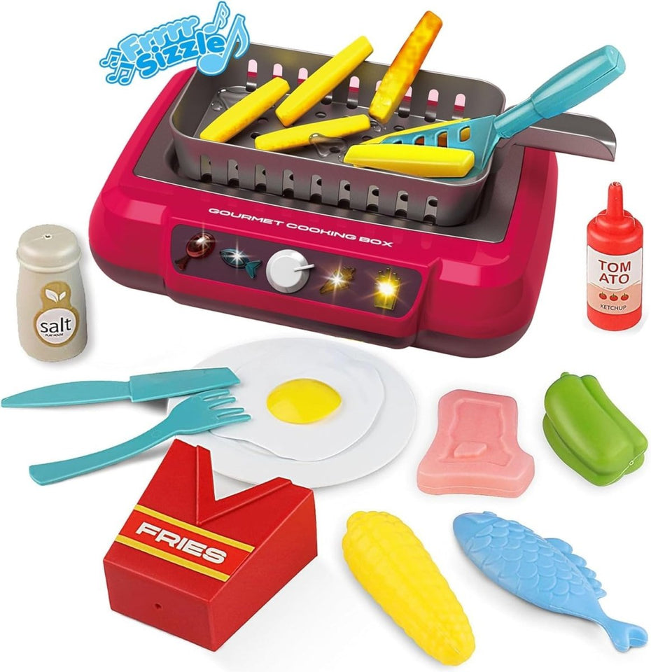 Sizzle & Serve Deep Fryer – Color-Changing Kitchen Playset