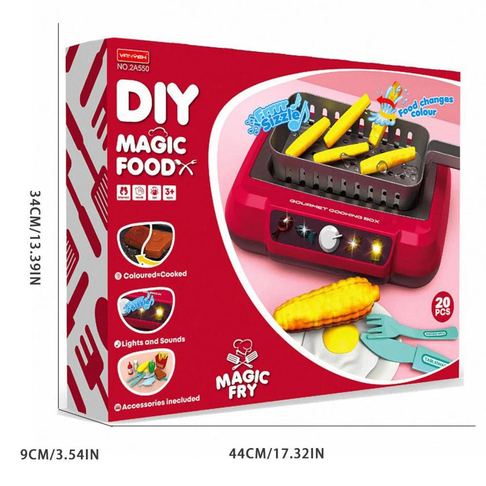 Sizzle & Serve Deep Fryer – Color-Changing Kitchen Playset