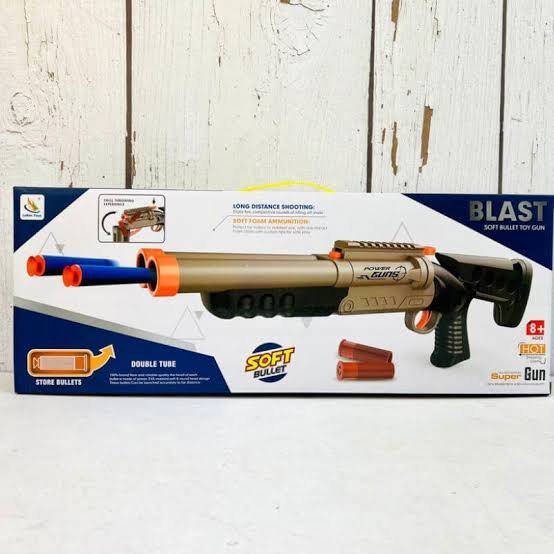 Soft Bullet Blaster Gun for Kids
