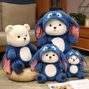 Soft Stuffed teddy bear with cap