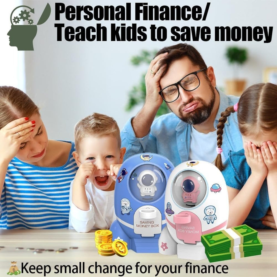 Space Mission Money Box