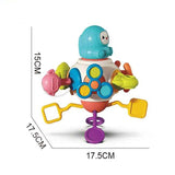 Space-Themed 8-in-1 Busy Activity Toy – Motor Skills & Sensory Play