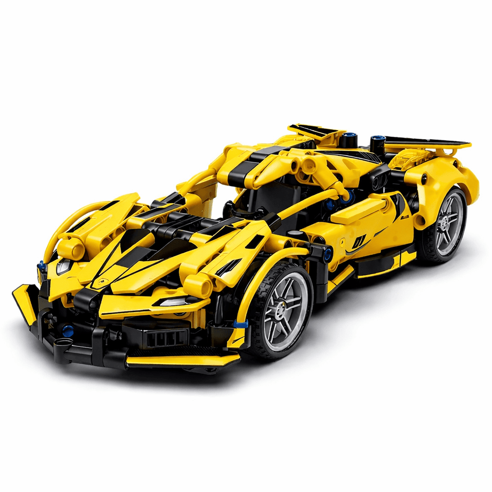 Supercar Pull-Back Building Blocks Set |422 PCS