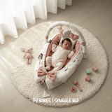 🌸 Sweet Dreams Little Princess Snuggle Bed 🌙🤍