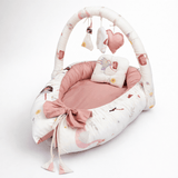🌸 Sweet Dreams Little Princess Snuggle Bed 🌙🤍