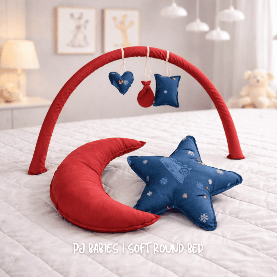 Sweet Dreams Reversible Baby Round Cot & Play Mat